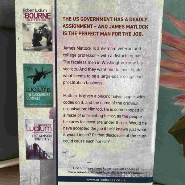 The Madlock Paper – Robert Ludlum secondhand book