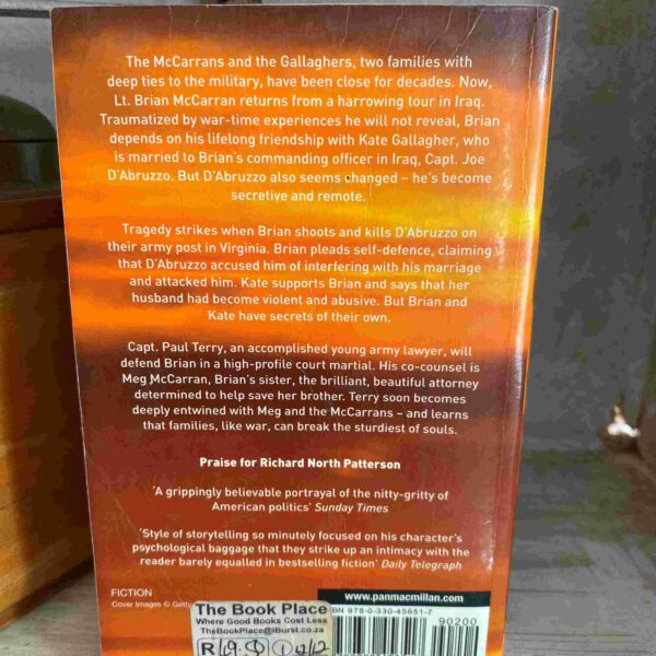 In The Name Of Honour – Richard North Patterson secondhand book