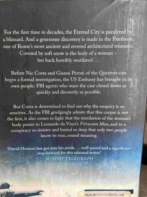 The Sacred Cut – David Hewson secondhand book