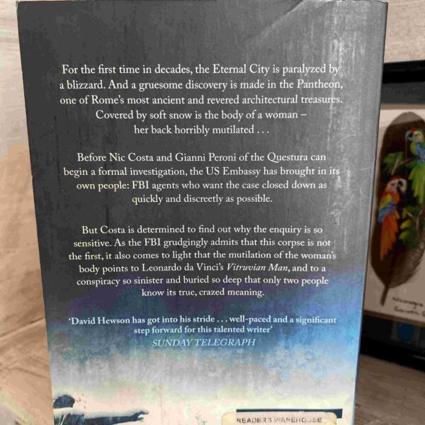 20250522_085339897_iOS The Sacred Cut – David Hewson secondhand book