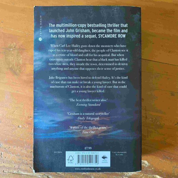 A Time To Kill – John Grisham secondhand book