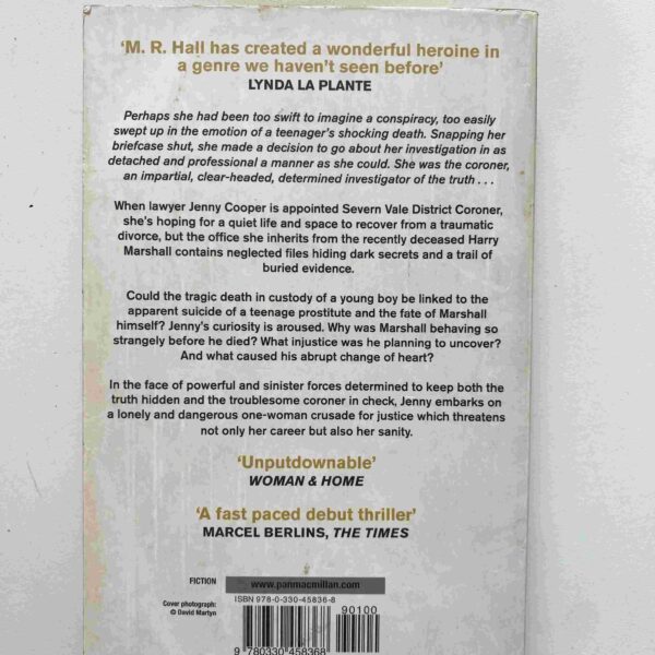The Coroner – M.R. Hall secondhand book
