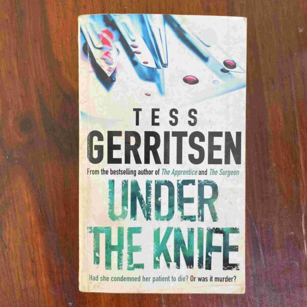 Under The Knife – Tess Gerritsen secondhand book