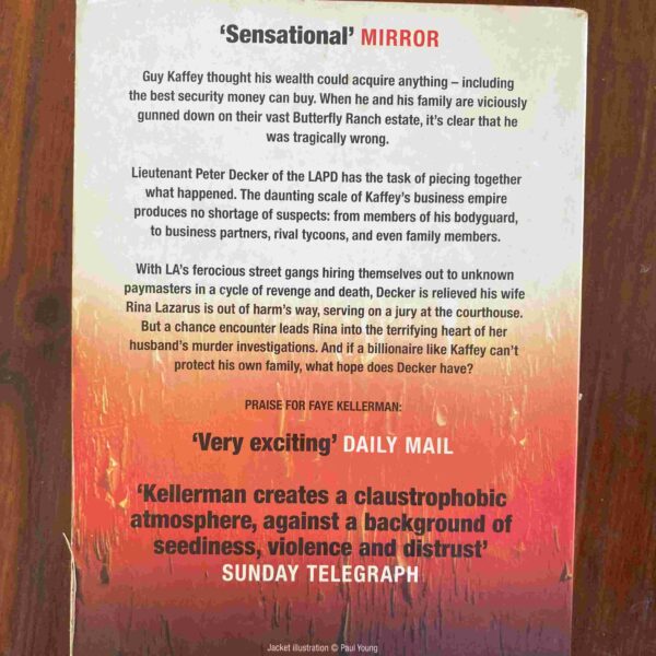 Blindman’s Bluff – Faye Kellerman secondhand book