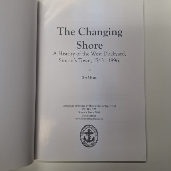 The Changing Shore – S. Myers secondhand book