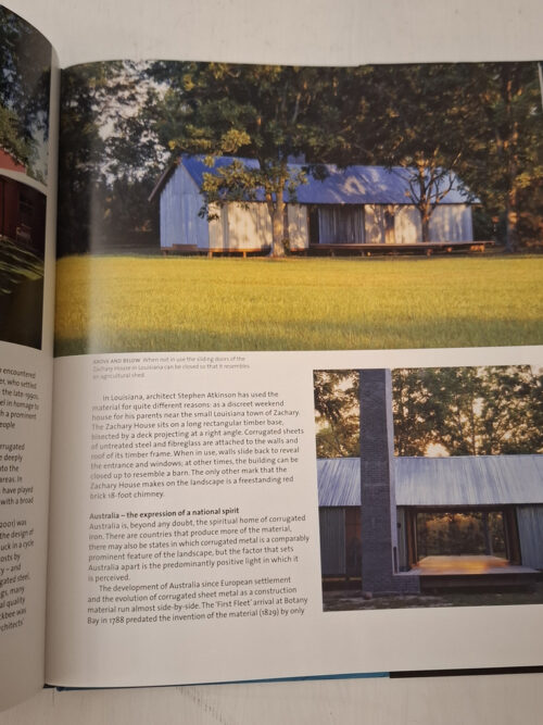 Corrugated Iron: Building On The Frontier – Mornement Adam & Simon Holloway secondhand book