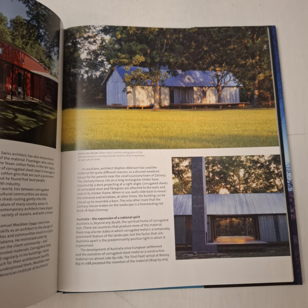 Corrugated Iron: Building On The Frontier – Mornement Adam & Simon Holloway secondhand book