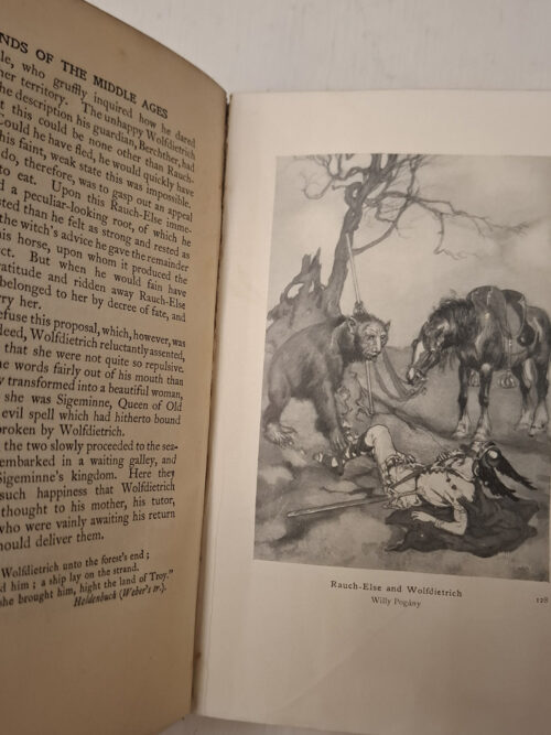 Myths Legends Of The Middle Ages: Their Origin And Influence On Literature And Art – H.A. Guerber secondhand book