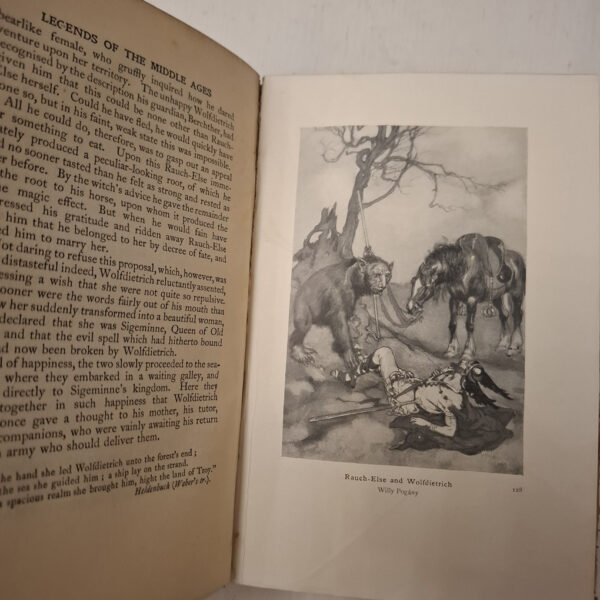 Myths Legends Of The Middle Ages: Their Origin And Influence On Literature And Art – H.A. Guerber secondhand book