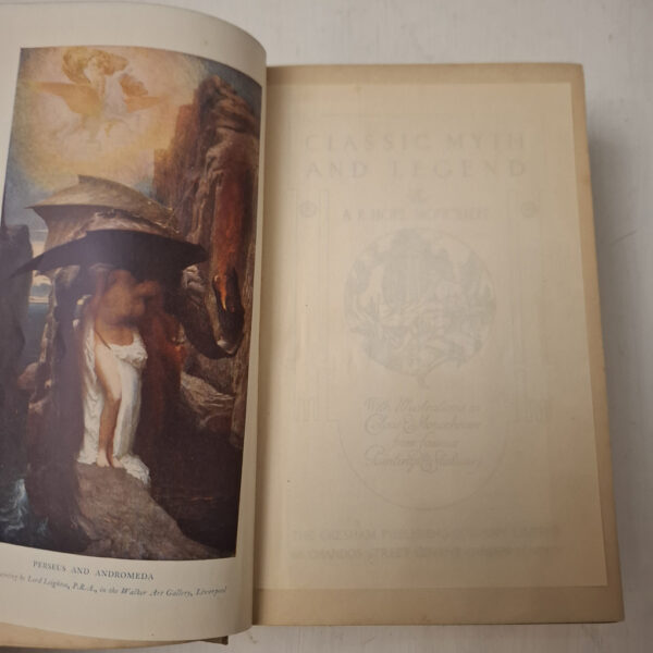 Classic Myth And Legend – A. R. Hope Moncrieff secondhand book