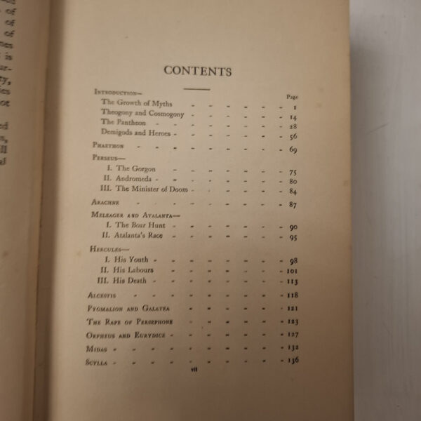 Classic Myth And Legend – A. R. Hope Moncrieff secondhand book