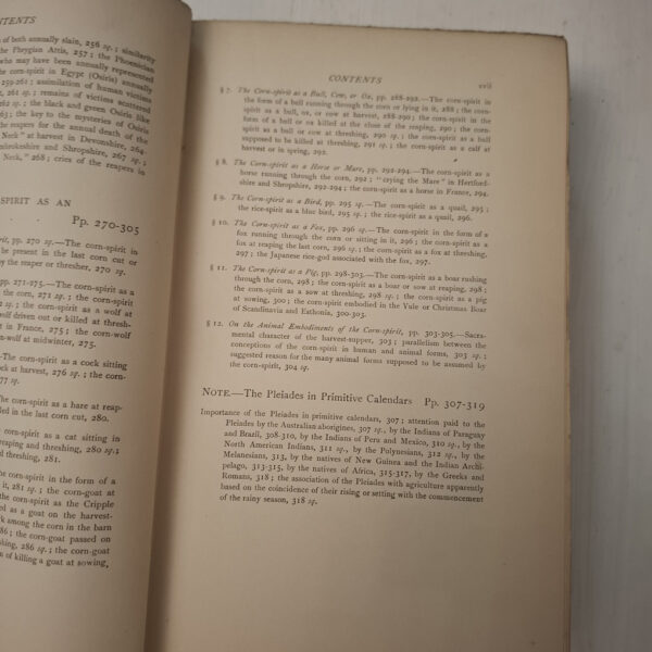 The Golden Bough: Spirits Of The Corn & Of The Wild, Volume I Of II – J. G. Frazer secondhand book