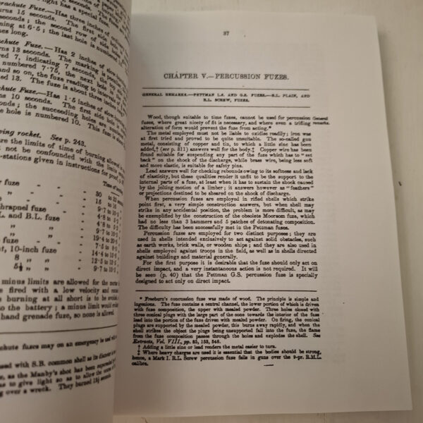 British War Office: Treatise On Ammunition – Eds. 1,2,4 [2 Eds.], 5-8 secondhand book