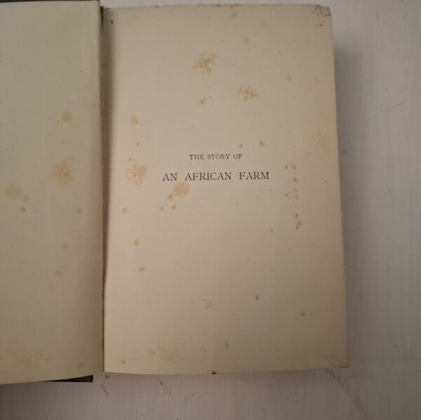 The Story Of An African Farm – Olive Schreiner secondhand book