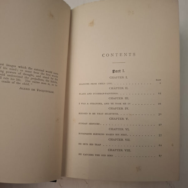 The Story Of An African Farm – Olive Schreiner secondhand book