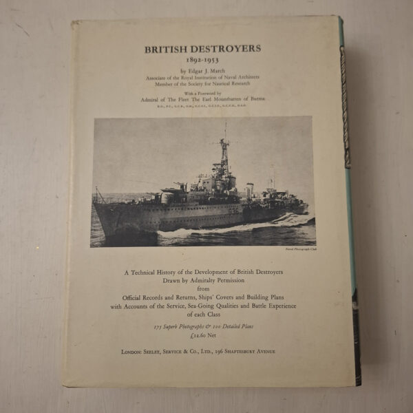 British Battleships: Warrior 1860 To Vanguard 1950 – Oscar Parkes secondhand book