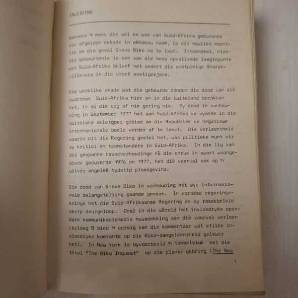 The New York Times En Die Geval Steve Biko – Attie Marthinius Gerber secondhand book