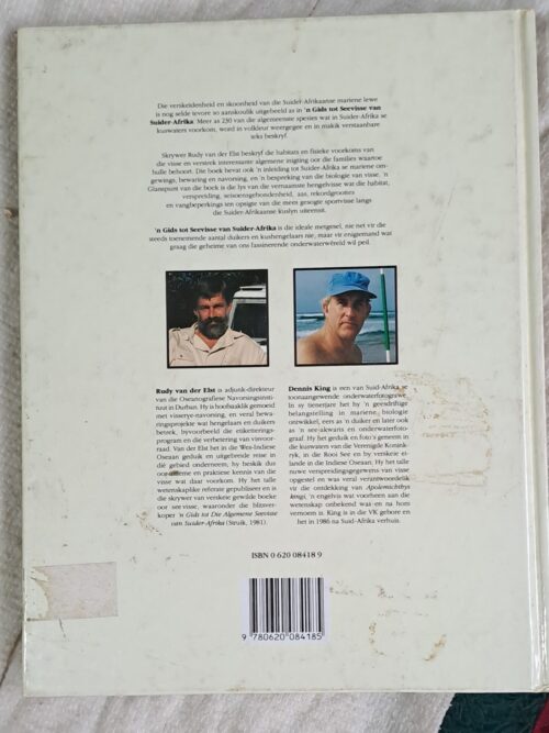 ‘n Gids Tot Seevisse Van Suider-Afrika – Rudy Van Der Elst secondhand book