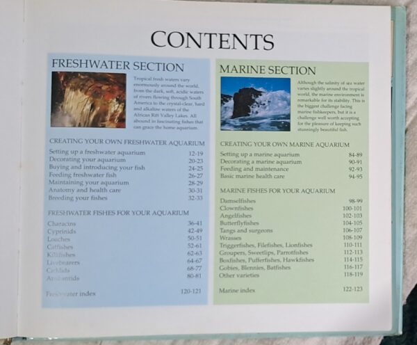 A Practical Guide To Tropical Aquarium Fish – Richard Crow, Dave Keeley secondhand book