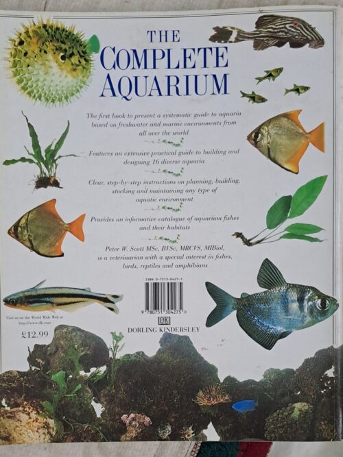 The Complete Aquarium – Peter W. Scott secondhand book