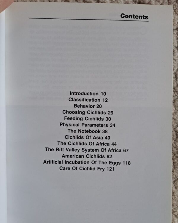 Cichlids: A Complete Introduction – Robert J. Goldstein secondhand book