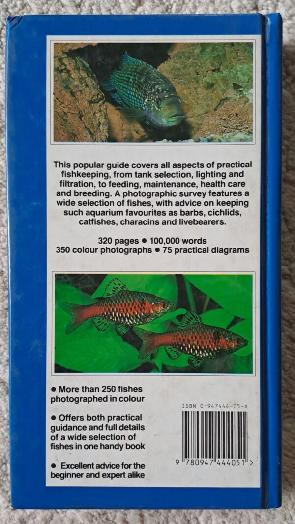 A Popular Guide To Tropical Aquarium Fishes – Dirk Mills secondhand book