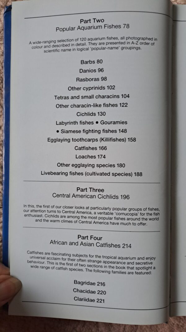 A Popular Guide To Tropical Aquarium Fishes – Dirk Mills secondhand book