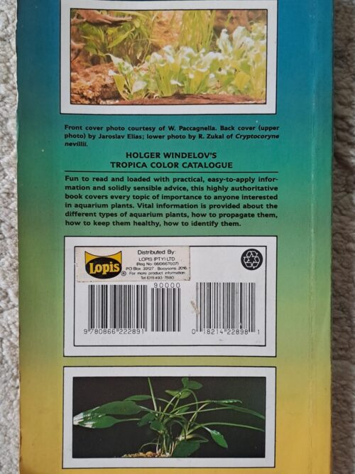 Aquarium Plants: A Complete Introduction – Jiri Stodola secondhand book