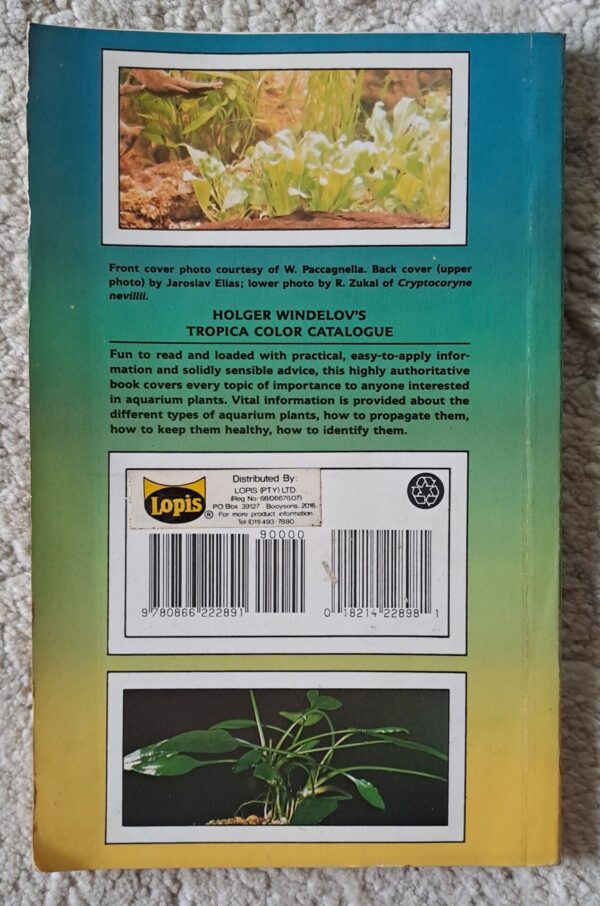 20260101_171050 Aquarium Plants: A Complete Introduction – Jiri Stodola secondhand book