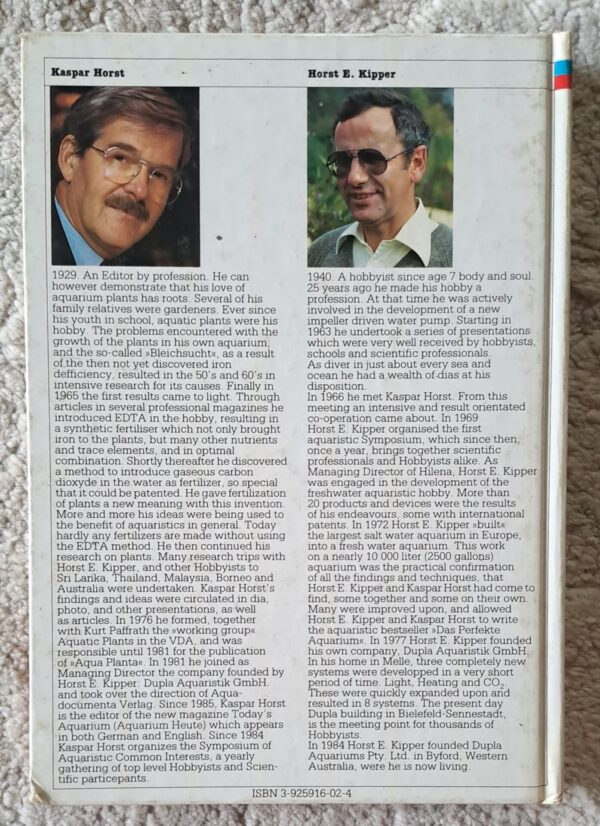 The Optimum Aquarium – Kaspar Horst & Horst E. Kipper secondhand book