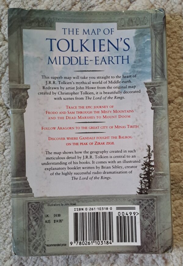 The Map Of Tolkien's Middle-Earth - Brian Sibley