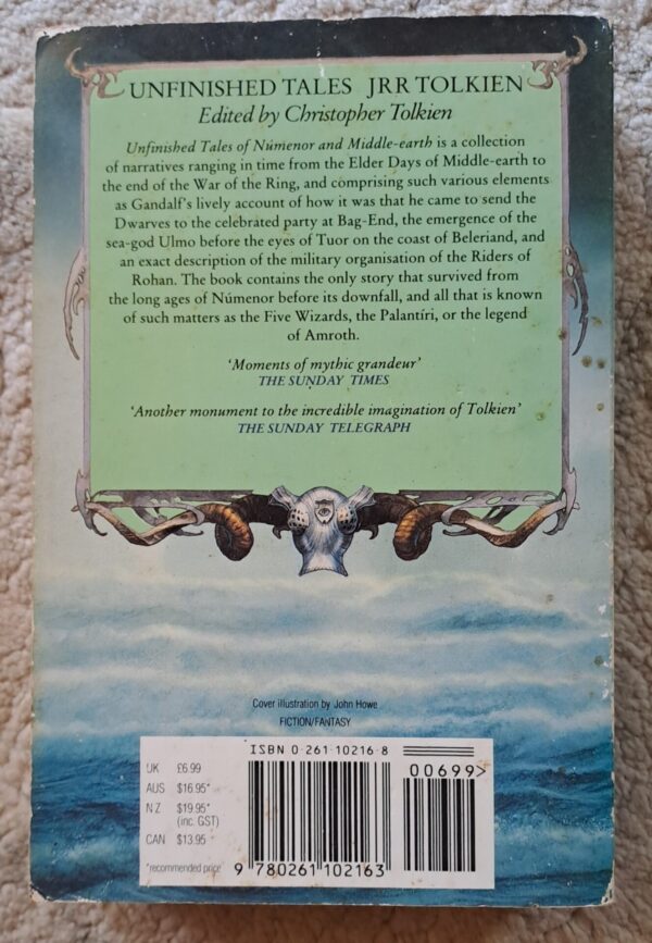 Unfinished Tales – J. R. R. Tolkien secondhand book