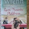 Last Known Address – Elizabeth Wren secondhand book