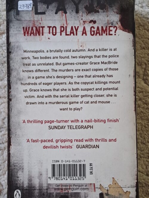 Want To Play? – P. J. Tracy secondhand book