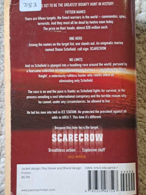 Scarecrow – Matthew Reilly secondhand book
