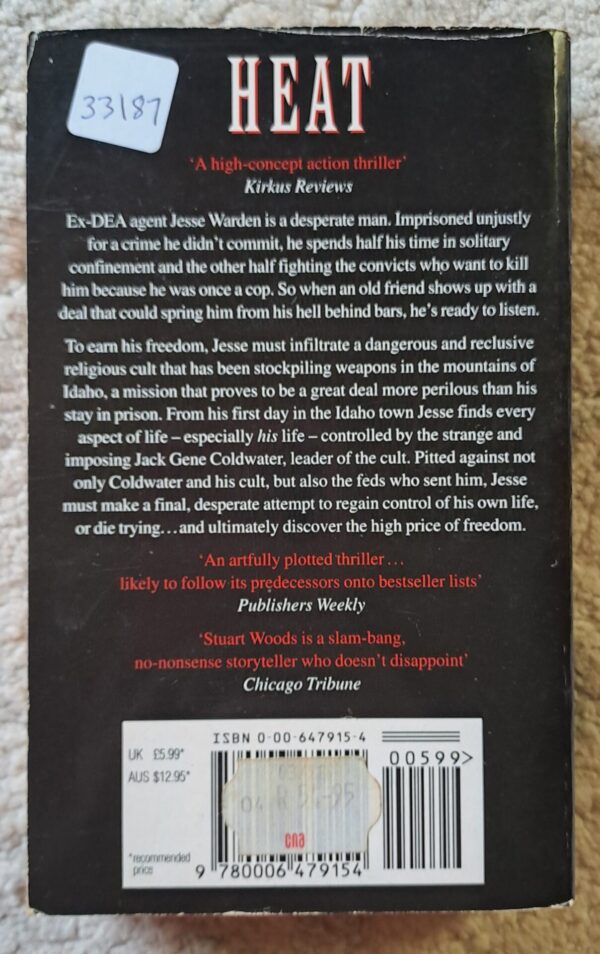 20260108_160806 Heat – Stuart Woods secondhand book