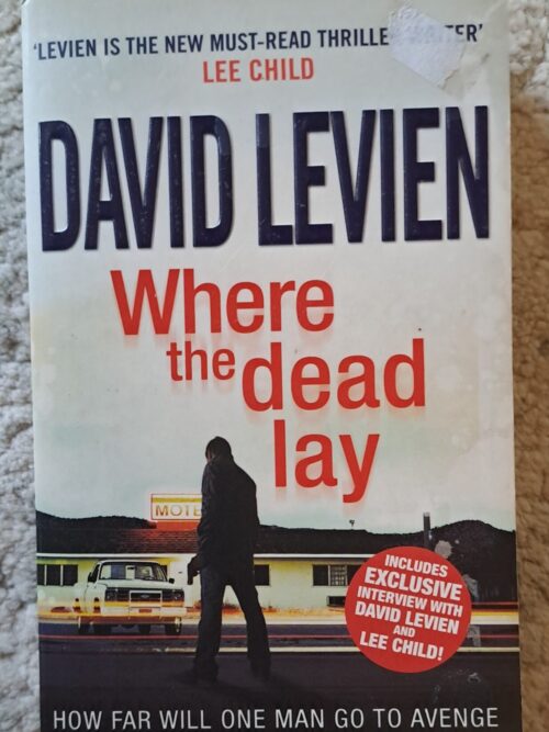 Where The Dead Lay – David Levien secondhand book