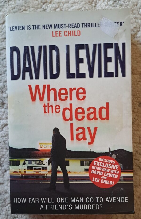 Where The Dead Lay – David Levien secondhand book