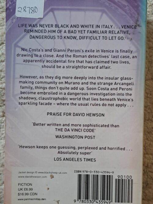 The Lizard’s Bite – David Hewson secondhand book