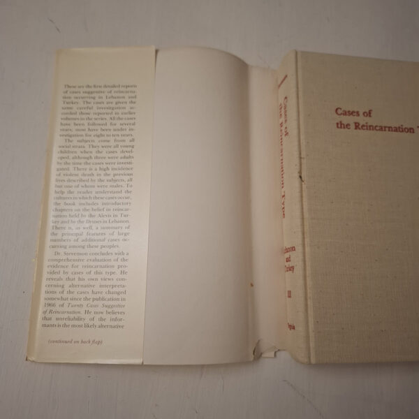 Cases Of The Reincarnation Type, Volume III: Twelve Cases In Lebanon And Turkey – Ian Stevenson secondhand book