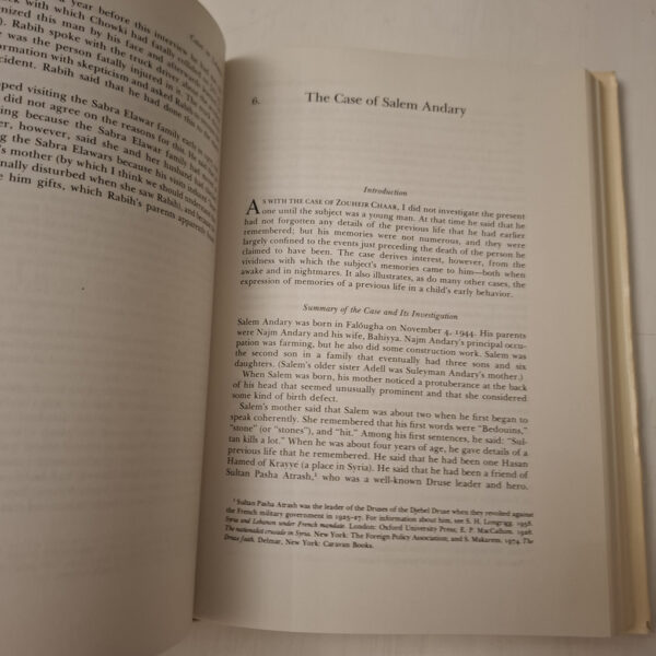 Cases Of The Reincarnation Type, Volume III: Twelve Cases In Lebanon And Turkey – Ian Stevenson secondhand book