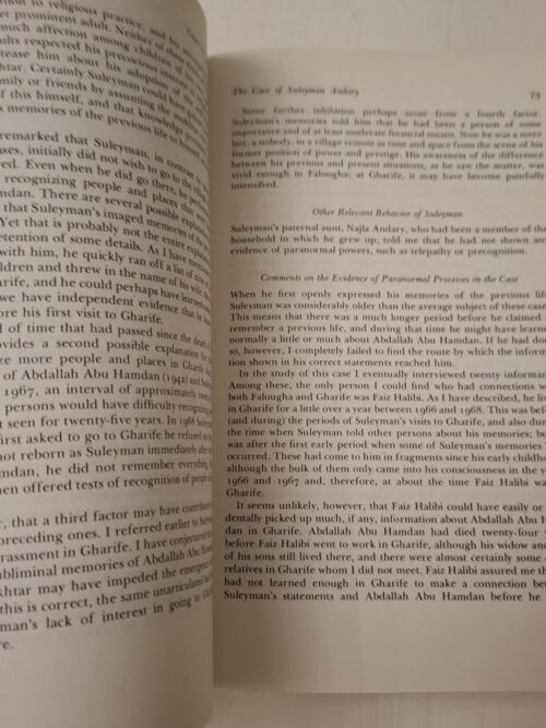 Cases Of The Reincarnation Type, Volume III: Twelve Cases In Lebanon And Turkey – Ian Stevenson secondhand book