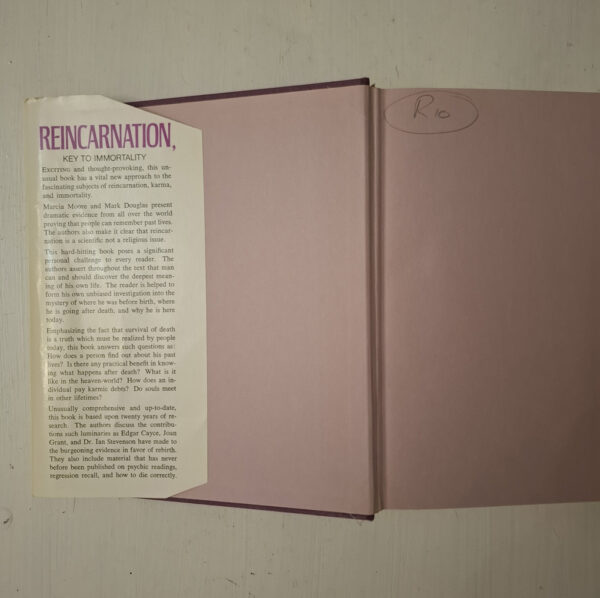 Reincarnation Key To Immortality – Marcia Moore, Mark Douglas secondhand book