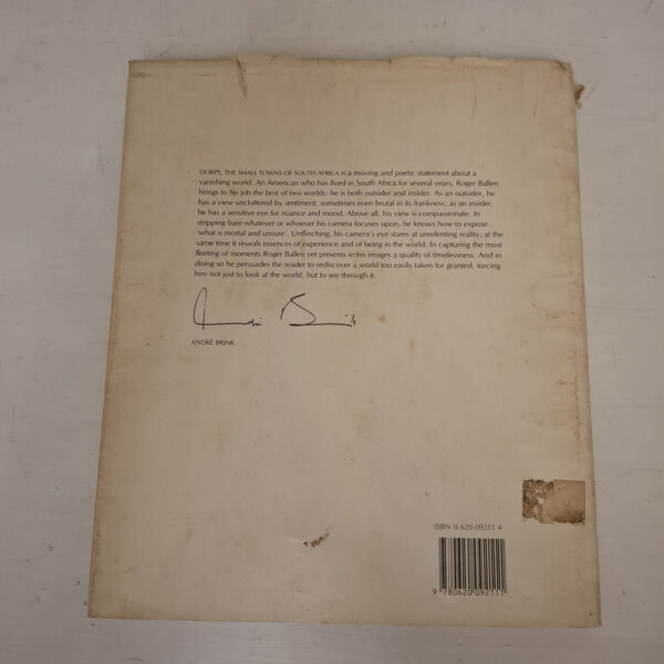 Dorps: Small Towns Of South Africa – Roger Ballen secondhand book