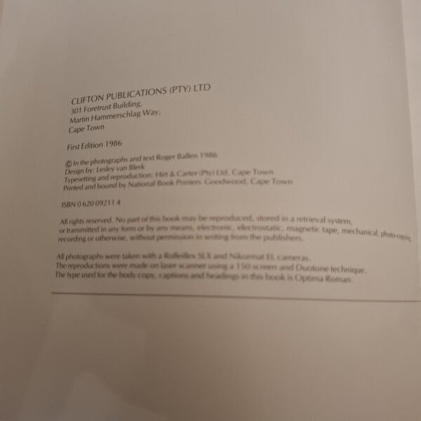 Dorps: Small Towns Of South Africa – Roger Ballen secondhand book