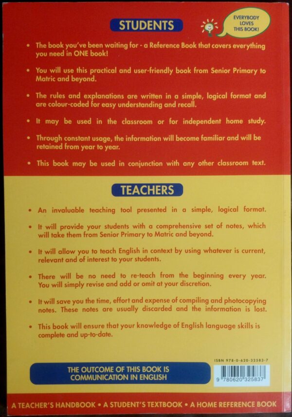 English Handbook And Study Guide – Beryl Lutrin, Marcelle Pincus secondhand book