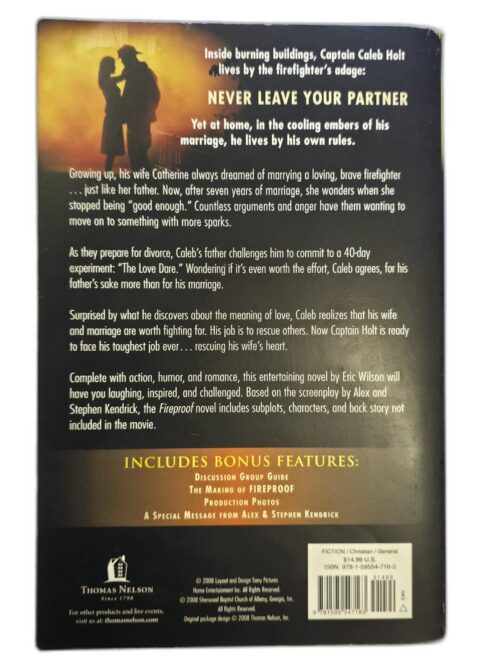 Fireproof – Eric Wilson secondhand book