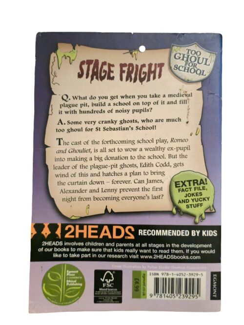 Too Ghoul For School: Stage Fight – B. Strange secondhand book