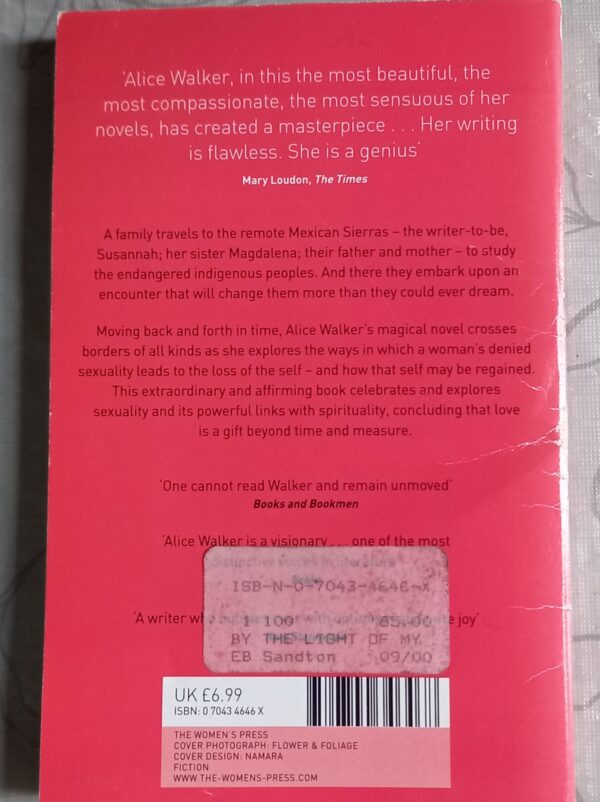 By The Light Of My Father’s Smile – Alice Walker secondhand book