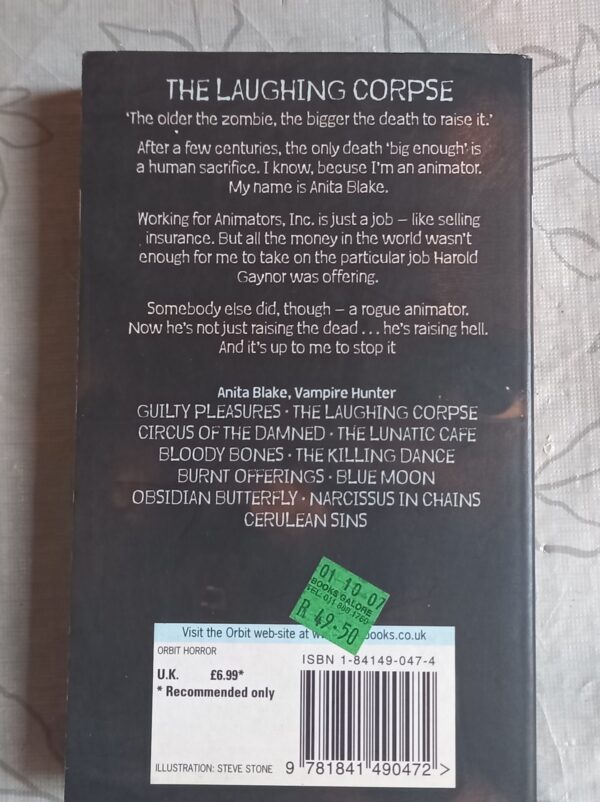 20260128_163322 The Laughing Corpse – Laurell K. Hamilton secondhand book
